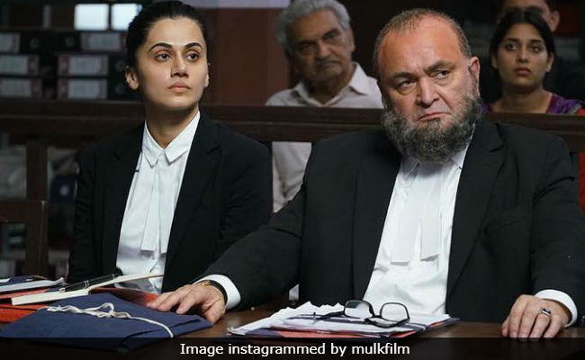 <i>Mulk</i> Movie Review: Rishi Kapoor, Taapsee Pannu Outstanding In Intense Courtroom Drama