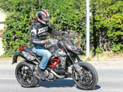 2019 Ducati Hypermotard Spied Testing