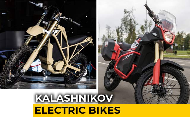 Kalashnikov Electric Motorbikes: UM-1 and SM-1