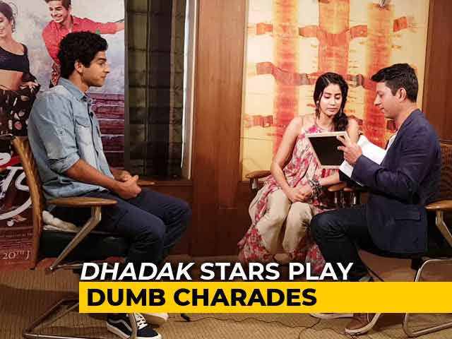 Watch: Janhvi Kapoor And Ishaan Khatter Play Dumb Charades