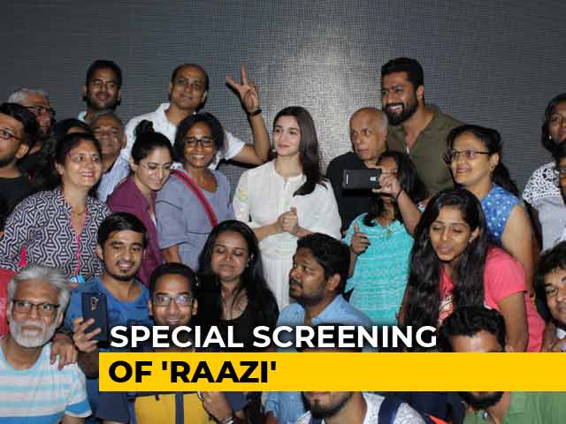 Alia Bhatt & Vicky Kaushal Host A Special Screening Of <i>Raazi</i>