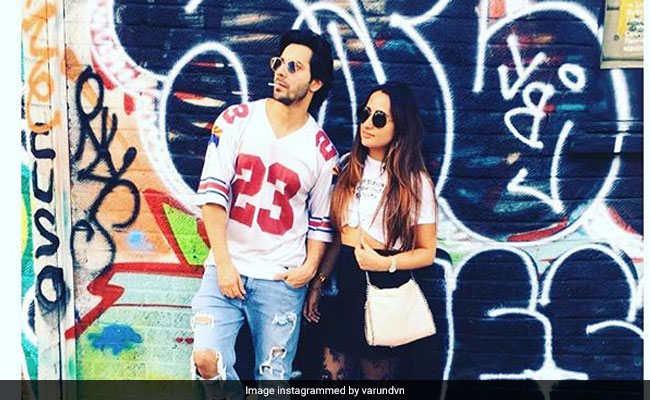 Varun Dhawan Posts Pic With Rumoured Girlfriend Natasha Dalal With An Interesting Caption