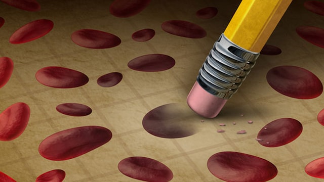 Thalassemia is an inherited disease characterised by faulty haemoglobin synthesis and RBC production