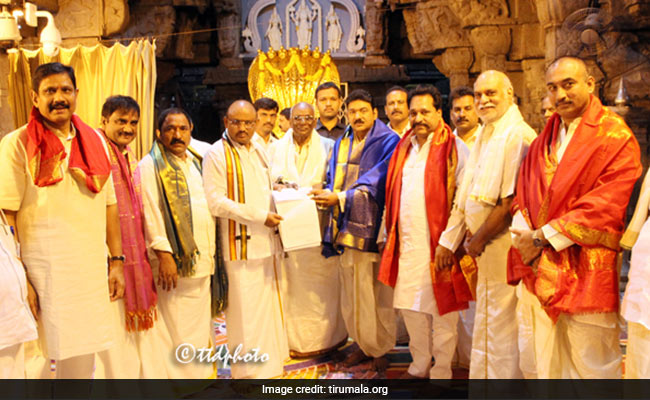Two Indian-American Devotees Donate Rs 13.5 Crore To Tirupati Temple
