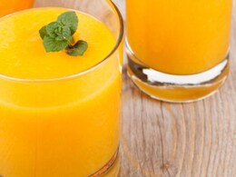 Watch: Make This Delicious Mango Sharbat That Comes With A Flavourful Apple Twist