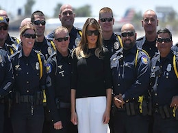 Amid Row Over Border Crisis, Melania Trump Visits Migrant Children Amid Row Over Border Crisis, Melania Trump Visits Migrant Children