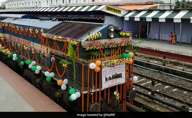 Agartala-Deoghar Express Flagged Off To Ease Journey Of Devotees