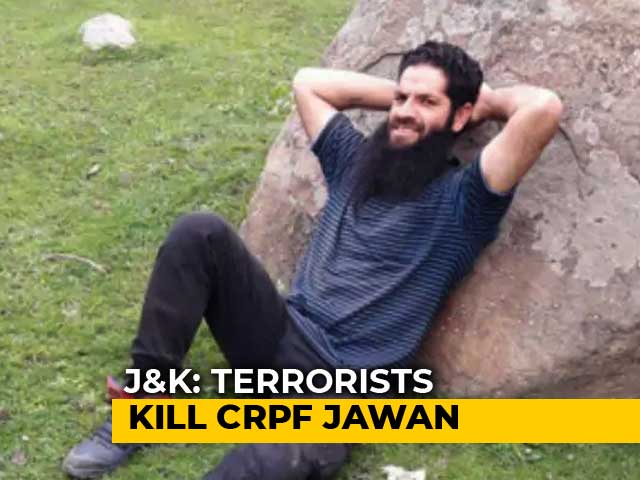 CRPF Jawan On Leave Killed By Terrorists At Home In Pulwama