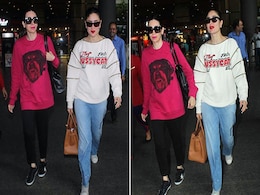 Kareena And Karisma Kapoor's Airport Style Is Trendy And Chic Kareena And Karisma Kapoor's Airport Style Is Trendy And Chic