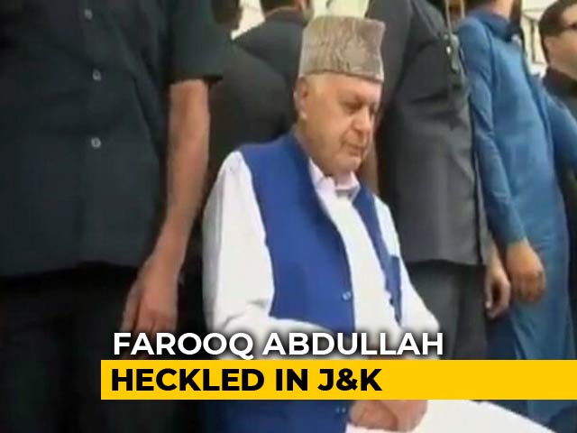 In Delhi, Farooq Abdullah Raised 'Bharat Mata' Slogan, And Then...