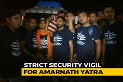 Amid Tight Security, First Batch Of Amarnath Pilgrims Leave Jammu Today Amid Tight Security, First Batch Of Amarnath Pilgrims Leave Jammu Today