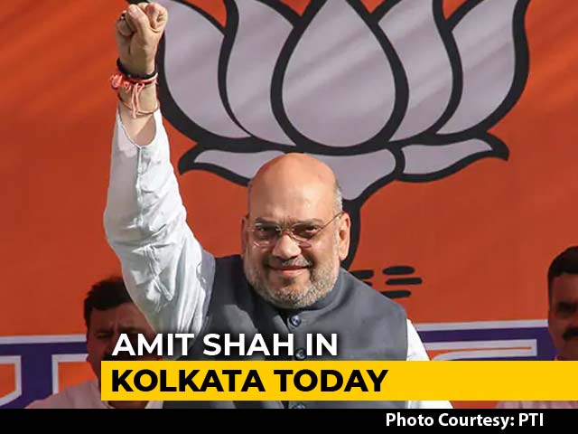BJP Chief Amit Shah In Kolkata Today, Will Hold Series Of Meetings