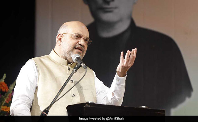 "Congress Censoring <i>Vande Mataram</i> Led To India's Partition": Amit Shah