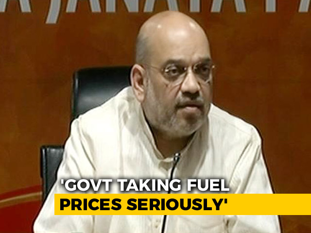 Solution To Rising Petrol, Diesel Prices In 3-4 Days, Says Amit Shah