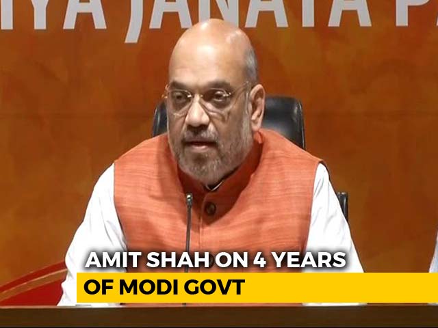NDA Rules Over 65% Of Country, Says Amit Shah