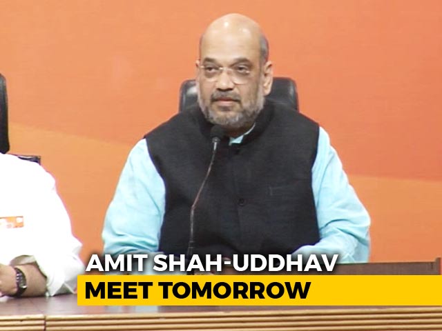 Amit Shah To Meet Shiv Sena's Uddhav Thackeray After Bypolls Widen Rift