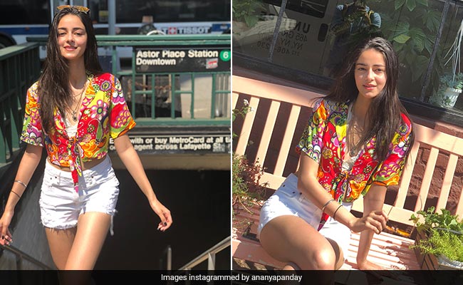 Ananya Panday Borrows, And Aces, Dad Chunky's Style From The 80s