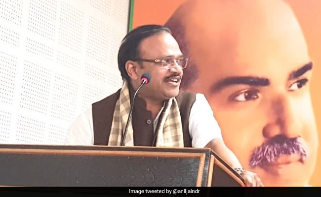 "BJP Committed To Issues Of Cow, Article 370 And Ram Temple": Anil Jain