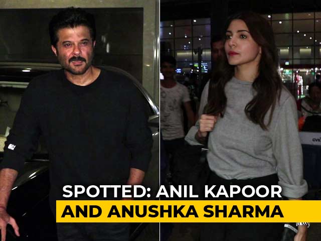 Celeb Spotting: Anil Kapoor, Anushka Sharma & Others