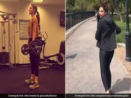 Anushka Sharma Accepts Fitness Challenge From Virat Kohli, Deepika Padukone From PV Sindhu Anushka Sharma Accepts Fitness Challenge From Virat Kohli, Deepika Padukone From PV Sindhu