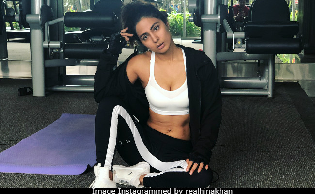 Hina Khan Trolled For Posting Gym Photos, Accused Of 'Trying Too Hard'