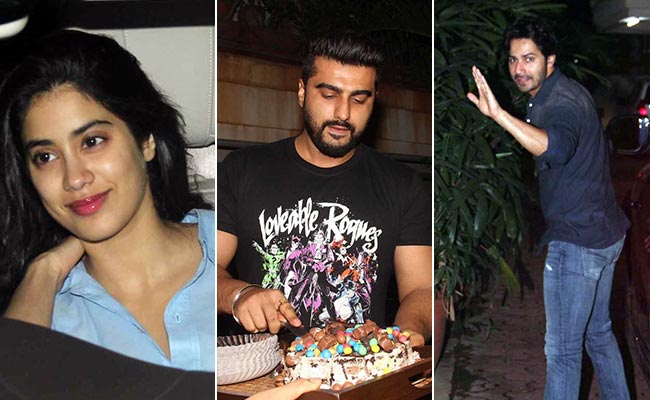 Janhvi, Anshula, Varun Dhawan Rocked Arjun Kapoor's Birthday Party. Pics Here