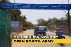 "Calibrated Exercise": Army On Row Over Opening Up Cantonment Roads "Calibrated Exercise": Army On Row Over Opening Up Cantonment Roads