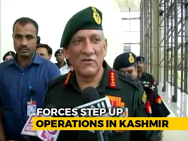 Ramzan Ceasefire Suspended Because Of Terrorists: Army Chief Bipin Rawat