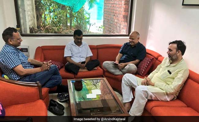 "We Care For Delhi": Arvind Kejriwal Spends Second Night At Lt Governor's House