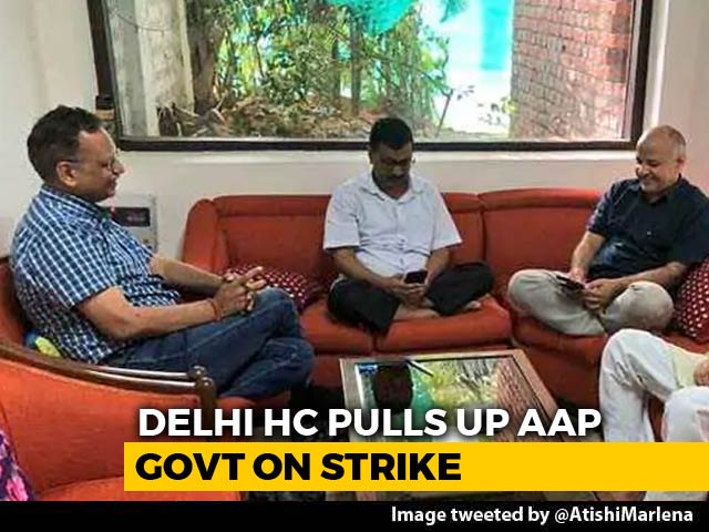 "Can't Hold Strike In Someone's House": Court On Arvind Kejriwal Sit-In