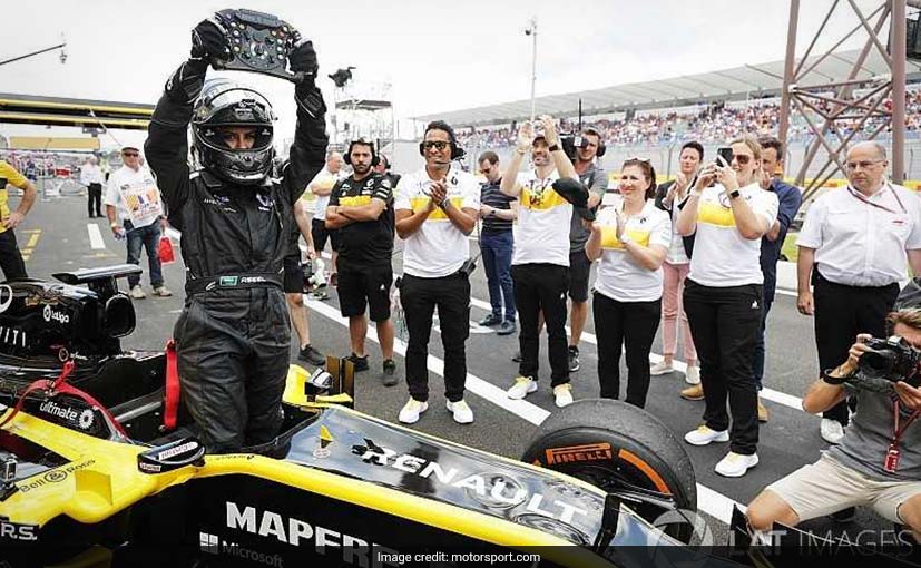 Saudi Businesswoman Aseel Al-Hamad Drives An F1 Car As The Country Lifts Ban On Female Drivers