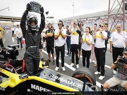 Saudi Businesswoman Aseel Al-Hamad Drives An F1 Car As The Country Lifts Ban On Female Drivers Saudi Businesswoman Aseel Al-Hamad Drives An F1 Car As The Country Lifts Ban On Female Drivers