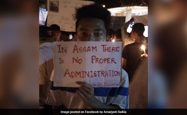 Thousands Protest Lynching Of Two College Students In Assam
