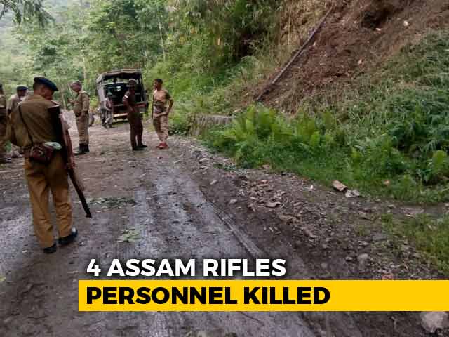 Four Assam Rifles Soldiers Killed In Nagaland Ambush, Four Injured