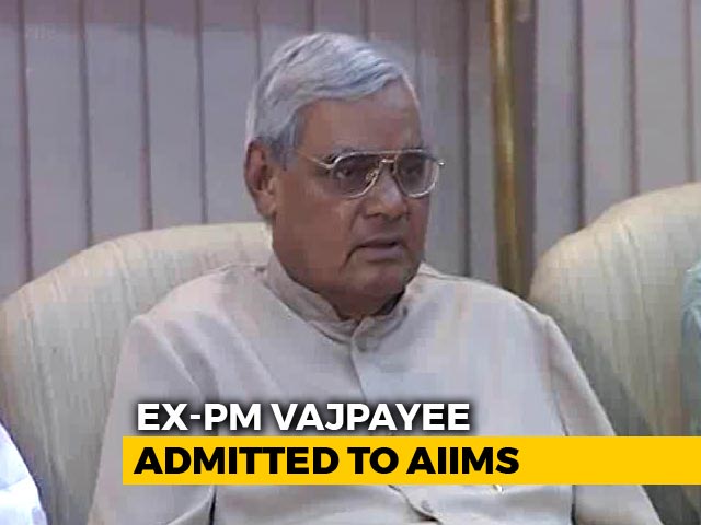 Former Prime Minister Vajpayee At AIIMS; PM Modi, Rahul Gandhi Visit Him