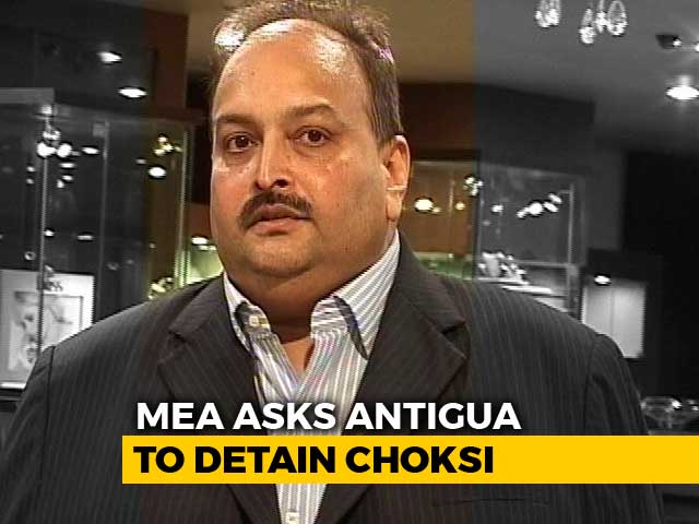 Detain Mehul Choksi, No Interpol Notice Needed, Ministry Tells Antigua