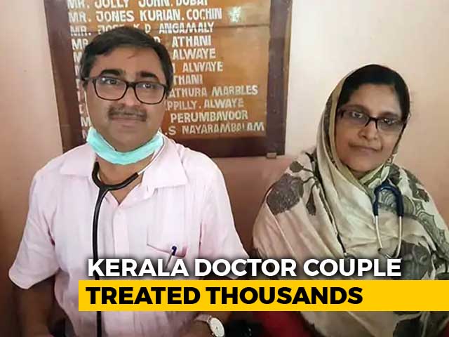 Kerala Doctor Couple Treated Thousands, Helped Send People To Relief Camp