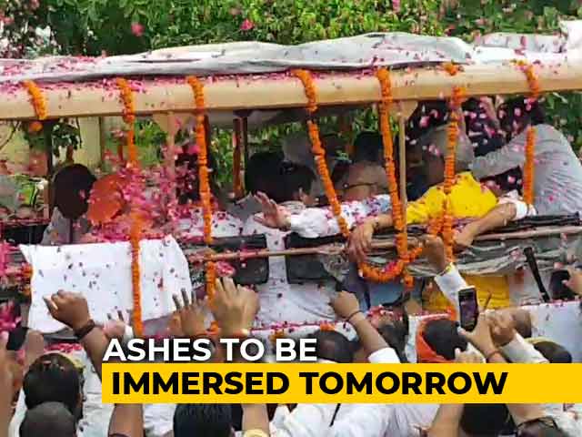 Vajpayee's Ashes In Lucknow, Signals Start Of BJP's Statewide Mega Yatra