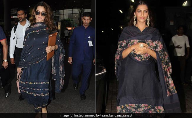 Kangana Ranaut Or Sonam Kapoor: Who Wears Pero Better?