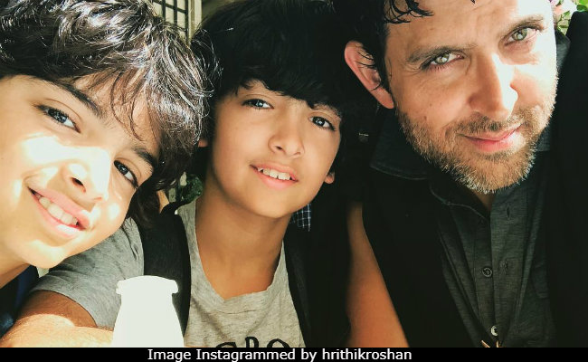 Hrithik Roshan Has A Holiday Motto. So Do His Kids Hrehaan And Hridhaan