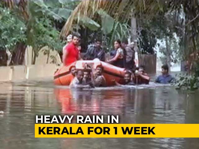 Nearly 34,000 People Housed In Relief Camps After Floods In Kerala