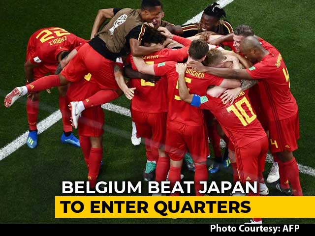 FIFA World Cup 2018: Belgium Beat Japan 3-2, Enter Quarter-Finals