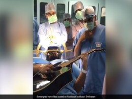 Musician Played Guitar As Bengaluru Surgeons Operated On His Brain Musician Played Guitar As Bengaluru Surgeons Operated On His Brain