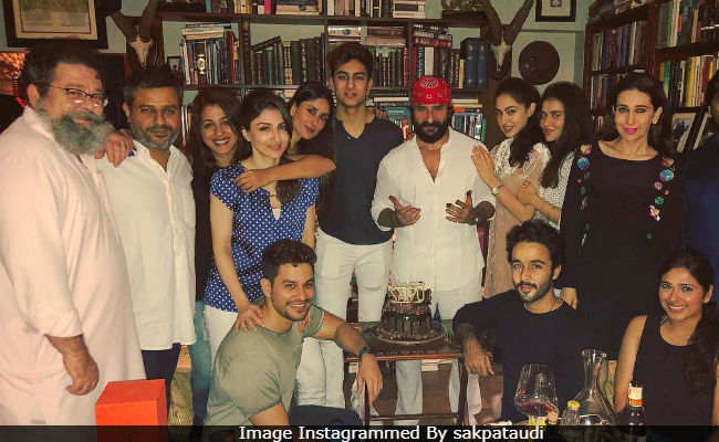 Kareena Kapoor, Sara And Ibrahim Make Saif Ali Khan's Birthday Party A Blockbuster One. See Inside Pics
