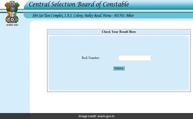 CSBC Bihar Declares Final Result For Constable Post