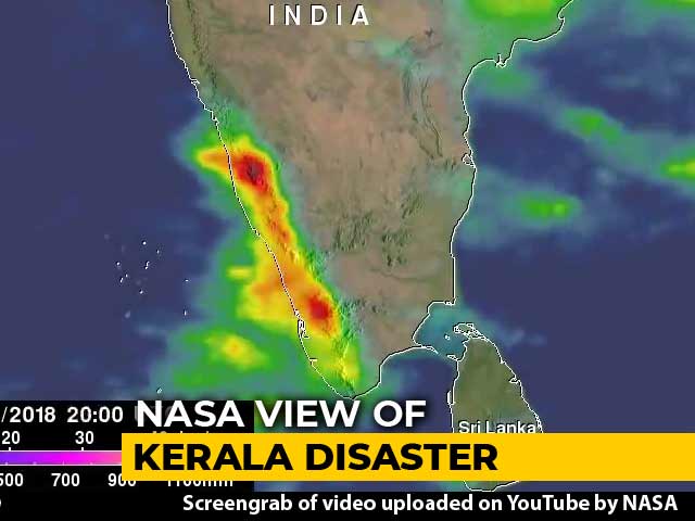 NASA Satellite Video Of Heavy Rain That Devastated Kerala