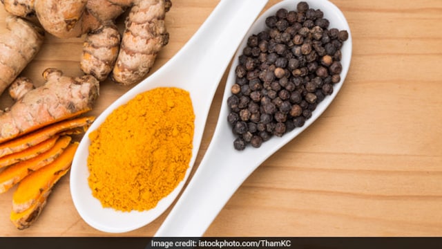Turmeric and black pepper when combined can offer you multiple health benefits