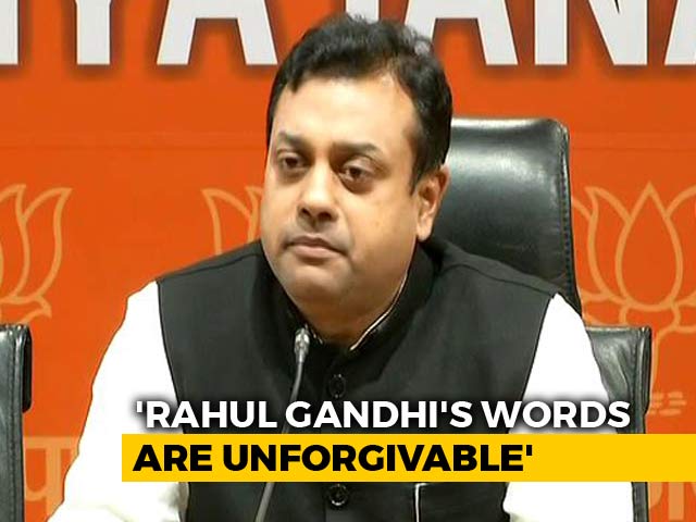"You Call Us Muslim Brotherhood?": Sambit Patra Attacks Rahul Gandhi