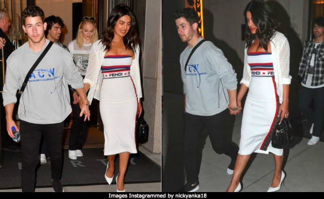 Priyanka Chopra Picks Perfect White Outfit To Watch US Open With Nick Jonas