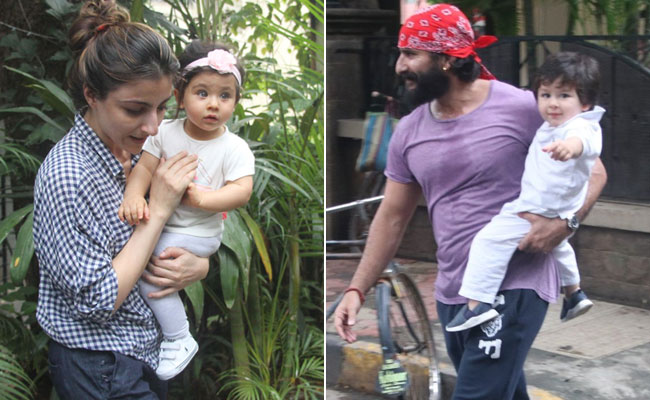 Taimur Ali Khan And Inaaya Khemu: Bollywood's Most Stylish Babies
